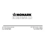 Preview for 18 page of Monark energy 736 Instruction Manual