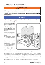 Preview for 20 page of Mondolfo Ferro Aquila AS 914 TI Operator'S Manual