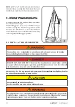 Preview for 22 page of Mondolfo Ferro Aquila AS 914 TI Operator'S Manual