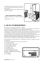 Preview for 23 page of Mondolfo Ferro Aquila AS 914 TI Operator'S Manual