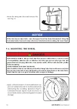 Preview for 34 page of Mondolfo Ferro Aquila AS 914 TI Operator'S Manual