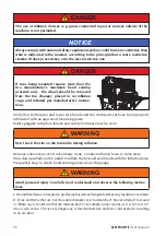 Preview for 36 page of Mondolfo Ferro Aquila AS 914 TI Operator'S Manual