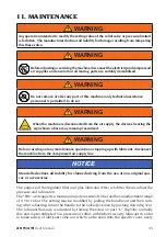 Preview for 43 page of Mondolfo Ferro Aquila AS 914 TI Operator'S Manual