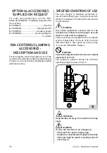 Preview for 52 page of Mondolfo Ferro AQUILA RAPTOR Operator'S Manual