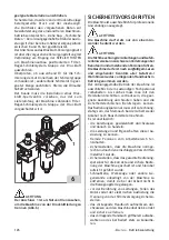 Preview for 128 page of Mondolfo Ferro AQUILA RAPTOR Operator'S Manual