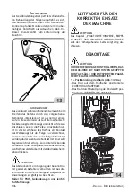 Preview for 138 page of Mondolfo Ferro AQUILA RAPTOR Operator'S Manual