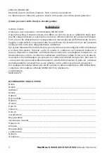 Preview for 2 page of Mondolfo Ferro Startline S 421 Operator'S Manual