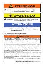 Preview for 8 page of Mondolfo Ferro Startline S 421 Operator'S Manual