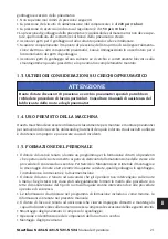 Preview for 21 page of Mondolfo Ferro Startline S 421 Operator'S Manual