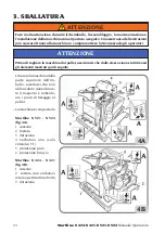 Preview for 24 page of Mondolfo Ferro Startline S 421 Operator'S Manual