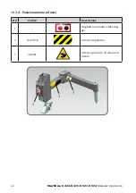 Preview for 62 page of Mondolfo Ferro Startline S 421 Operator'S Manual