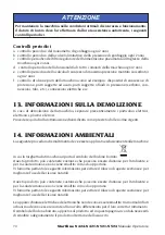 Preview for 70 page of Mondolfo Ferro Startline S 421 Operator'S Manual