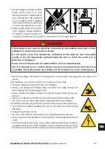 Preview for 89 page of Mondolfo Ferro Startline S 421 Operator'S Manual