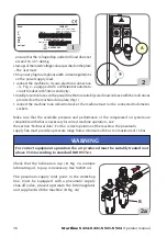 Preview for 98 page of Mondolfo Ferro Startline S 421 Operator'S Manual