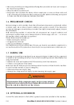 Preview for 102 page of Mondolfo Ferro Startline S 421 Operator'S Manual