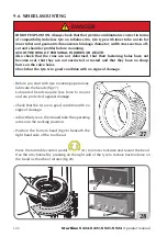 Preview for 126 page of Mondolfo Ferro Startline S 421 Operator'S Manual