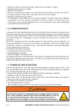 Preview for 262 page of Mondolfo Ferro Startline S 421 Operator'S Manual