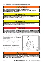 Preview for 268 page of Mondolfo Ferro Startline S 421 Operator'S Manual