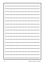 Preview for 110 page of Mondolfo Ferro TBE160 MATIC Operator'S Manual