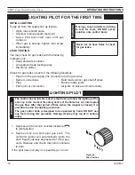 Preview for 30 page of Monessen Hearth CSDV20DLP Installation And Operating Instructions Manual