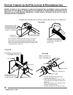 Preview for 22 page of Monessen Hearth DELUXE RADIANT WOOD BURNING FIREPLACE SWB400I Installation & Operation Manual