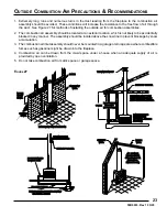 Preview for 23 page of Monessen Hearth DELUXE RADIANT WOOD BURNING FIREPLACE SWB400I Installation & Operation Manual