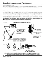 Preview for 28 page of Monessen Hearth DELUXE RADIANT WOOD BURNING FIREPLACE SWB400I Installation & Operation Manual