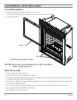 Preview for 32 page of Monessen Hearth Direct Vent Gas Fireplace HBDV300 Installation And Operating Instructions Manual