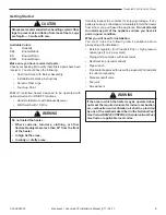 Preview for 6 page of Monessen Hearth Double Door VFCS30DNV Installation & Operating Manual