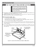 Preview for 18 page of Monessen Hearth DSSNVMB Installation And Operating Instructions Manual