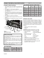 Preview for 5 page of Monessen Hearth HBDV300N/PSC7 User Manual