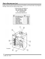 Preview for 32 page of Monessen Hearth HWB700HB Installation, Operation And Maintenance Manual