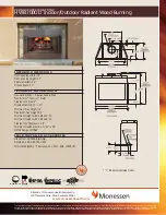 Monessen Hearth HWB700OD Product Specifications preview