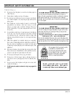 Preview for 4 page of Monessen Hearth SDV Series Installation And Operating Instructions Manual