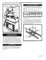 Preview for 10 page of Monessen Hearth WOODBURNING FIREPLACE 424WBST Installation And Operating Manual