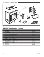 Preview for 20 page of Monessen Hearth WOODBURNING FIREPLACE 424WBST Installation And Operating Manual