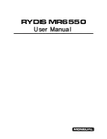 Preview for 3 page of Moneual RYDIS MR6550 User Manual