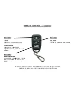 Preview for 2 page of Mongoose MCL3400 Owner'S Operation Manual