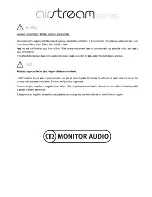 Preview for 10 page of Monitor Audio AirStream A100 Quick Start Manual