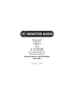 Preview for 92 page of Monitor Audio Bronze W10 Owner'S Manual