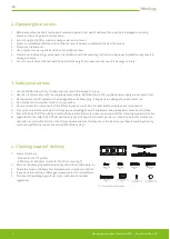 Preview for 4 page of MonLines SIDEB Operating Instructions Manual