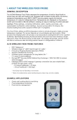 Preview for 3 page of Monnit ALTA Wireless Food Probe User Manual