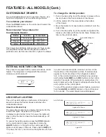 Preview for 9 page of Monogram Wine Sommelier ZIW303NPPII Owner'S Manual