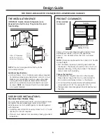 Preview for 4 page of Monogram ZIDI240 Design Manual With Installation Instructions