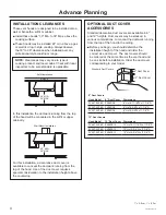 Preview for 4 page of Monogram ZV30S Installation Instructions Manual