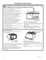 Preview for 10 page of Monogram ZV30S Installation Instructions Manual