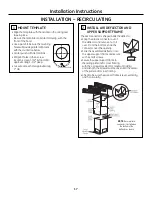 Preview for 17 page of Monogram ZV850 Installation Instructions Manual