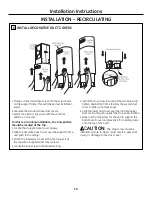 Preview for 19 page of Monogram ZV850 Installation Instructions Manual