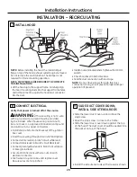 Preview for 20 page of Monogram ZV850 Installation Instructions Manual