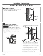 Preview for 21 page of Monogram ZV925 Installation Instructions Manual